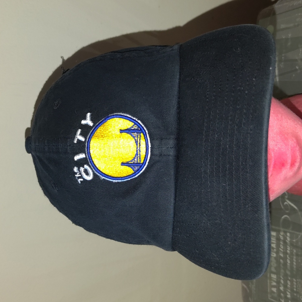 '47 Brand Hardwood Classic NBA Golden State Warriors Embroidered Strapback Hat